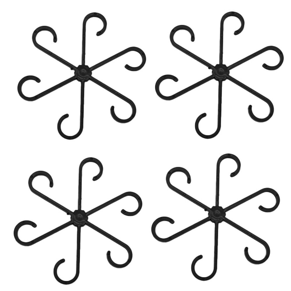 4шт многоразовые опоры для стеблей растений опорные ветки зажимы для поддержки растений складная рамка для стеблей растений