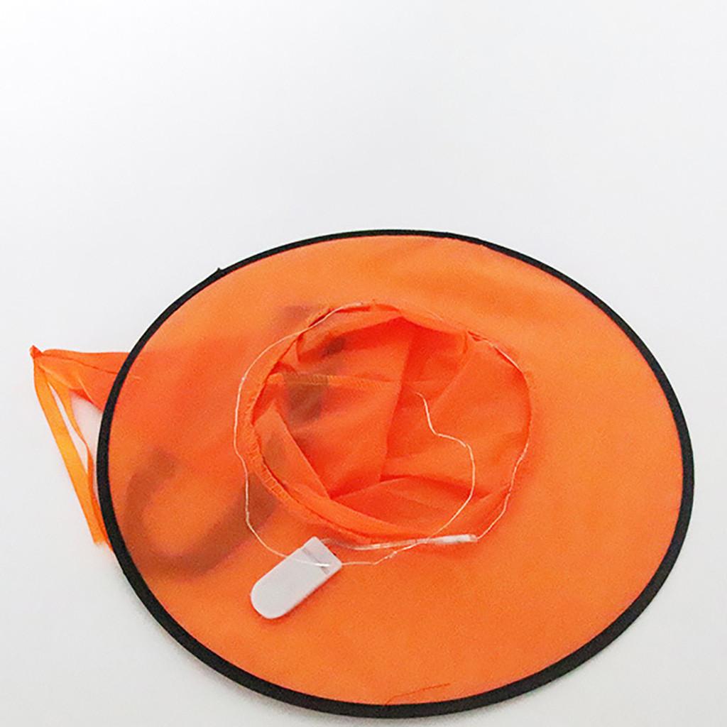 Светящаяся шляпа на Хэллоуин для детей и взрослых, вечерние танцевальные наряды, шляпа ведьмы