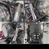 GOLDFAUST CL 250cc 500cc Бикини-обтекатель - Матовый черный, Глянцевый черный, Углеродно-черный - Передний обтекатель мотоцикла (Черный углерод)