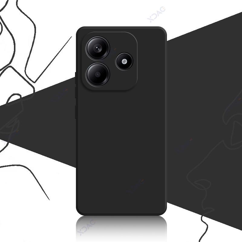 Роскошный модный милый чехол для Xiaomi Redmi Note 14 RedmiNote14 5G 360 мягкий квадратный жидкий силиконовый чехол для мобильного телефона