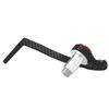 Universal Aluminum Alloy Motorcycle Brake Clutch Lever Protector, Carbon Fiber Style Handguard Shield for 13-19mm Handlebars