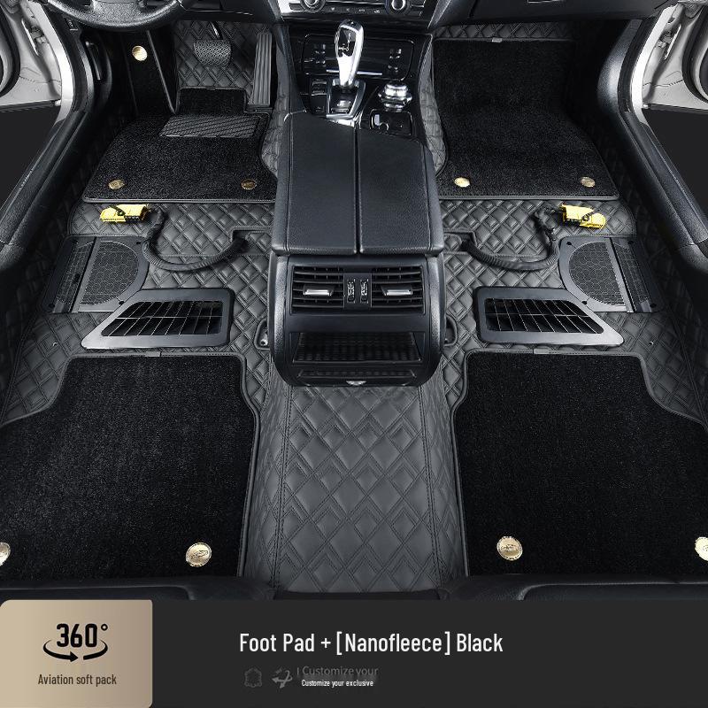 Индивидуальные кожаные коврики для пола 360° для Haval H6 и Geely Xingyuan - Удобные, Нескользящие, Специальные для автомобиля