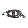 Автомобильные аксессуары Замена переключателя AUX in USB с USB-проводом и адаптером AUX-кабеля для автомагнитолы для E60
