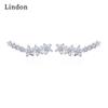 Lindon Copper Alloy Zircon Earrings Drop Earrings For Women Wedding Party Gifts