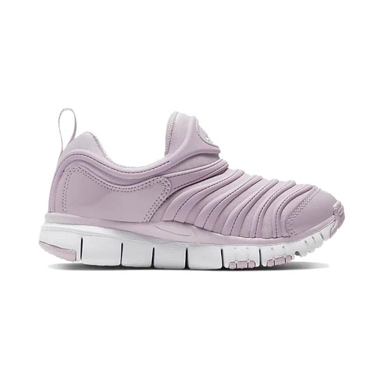 Nike Dynamo Free Abrasion Resistant Abrasion Resistant Low top Kids Lifestyle Shoes Purple Children Aged 3 7 Years Old 343738-508