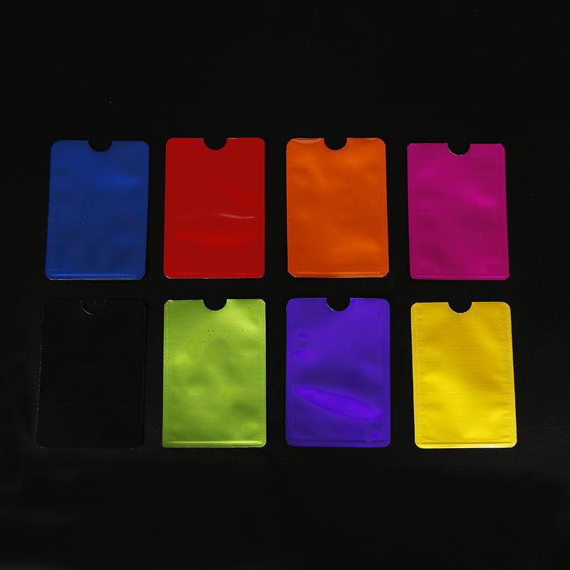 Защита от кражи для RFID-защиты для кредитных карт, блокирующий чехол для держателя карты, защитный чехол для банковской карты