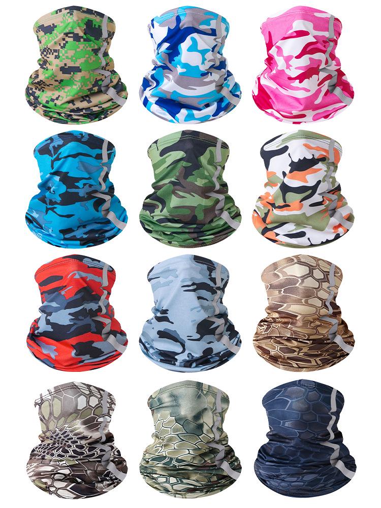 Быстросохнущий многофункциональный шарф для защиты от солнца для велоспорта и спорта