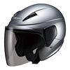 MARUSHIN Motorcycle Helmet Silver XL Size Semi-Jet M-520XL (61~62CM)