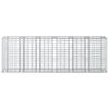 Поднятая грядка из габионов 2 шт. Серебристый 250 x 50 x 80 см