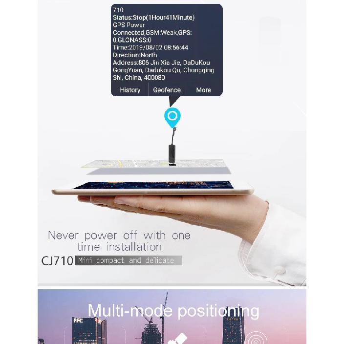 Автомобильный Мотоциклетный GPS-трекер Тройные модули Сигнализация о превышении скорости Защита от высокого напряжения Дистанционное отключение Противоугонная система Вибрационный сигнал