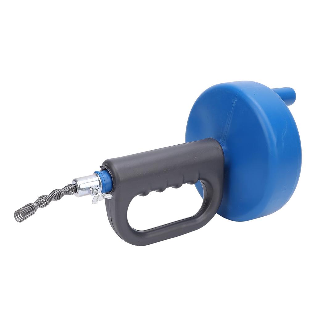 Drain Snake Auger Carbon Steel Heavy Duty Plumbing Snake Hair Clog Remover Drain Cleaner Tool for