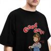 Футболка Good Guys Soldier Child's Play Chucky Merchandise для мужчин и женщин, кукла Чаки в стиле ужасов 80-х, винтажные хлопковые футболки с графическим принтом