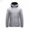 2023 Мужская модная легкая зимняя хлопковая куртка с капюшоном