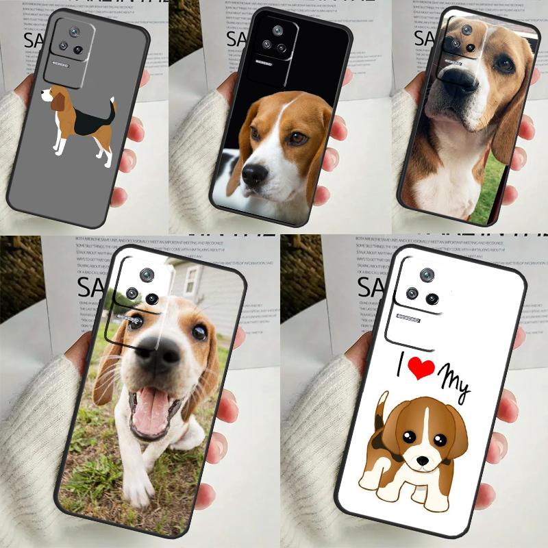 Beagle Dog Funda For POCO M6 Pro X3 X4 X5 X6 M5s F3 F5 Xiaomi 13T Pro 12T 11T 12 13 Lite 14 Ultra Case