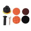 Car Polishing Pad Kit Frosted Paper Electric Drill Polish Head for Car Waxing Sealing Enamel