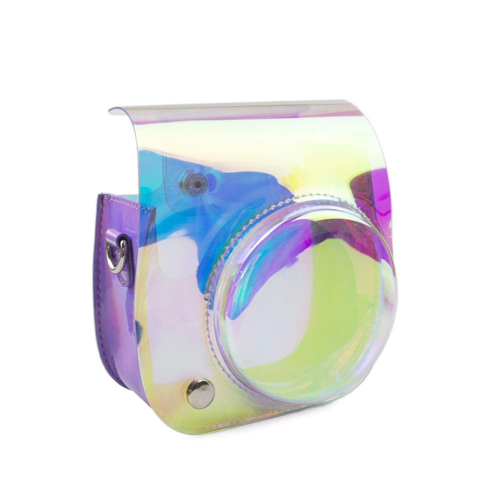 Kinokoo instax Fujifilm instax mini11 чехол для камеры instax mini11 защитный чехол instax с плечевым ремнем чехол из ПВХ, (пурпурный)