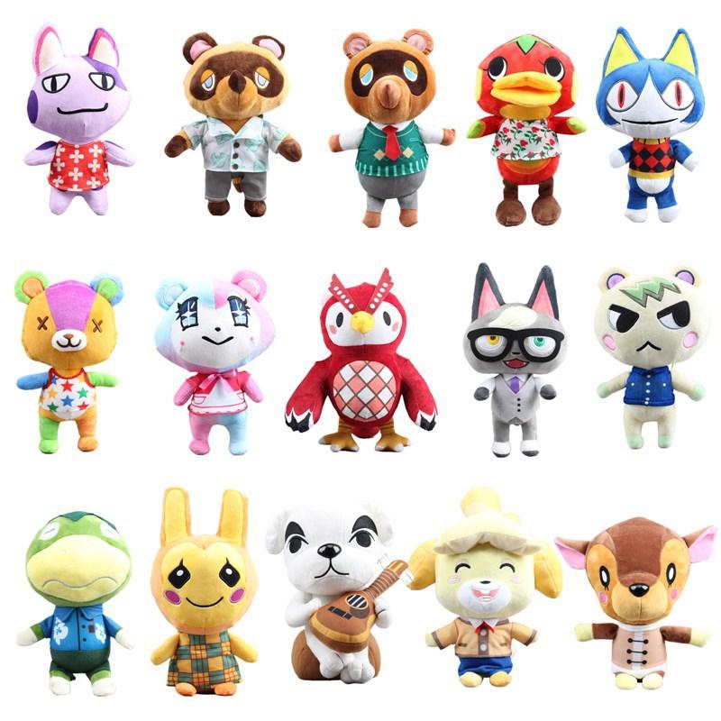 30 см Плюшевая игрушка Animal Crossing Аниме Плюшевая игрушка KK Том Джуди Изабель Набивные игрушки Животные Мягкая кукла Плюш Мальчики Девочки Подарки на день рождения