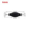 Rubber Aluminum Manual Fuel Pump Hand Primer Oil Petrol Diesel Liquid Transfer Pump 6mm/8mm/10mm/12mm for Car Boat Marine Auto