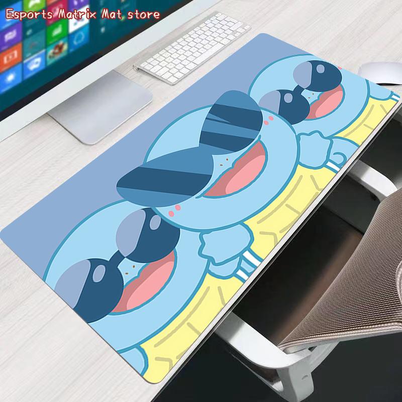 Mouse pad gaming accessories Computer keyboard Designed specifically for esports Gamer Cabinet PPokemons Squirtle Mousepad