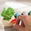 Magnetic Connection Clockwork Dinosaur Toys Simulation Triceratops Egg Shell Toys  Funny Fidget Toy