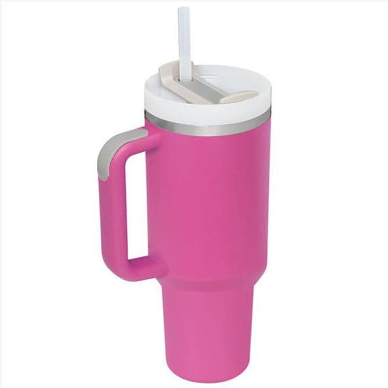 Дорожная кофейная кружка премиум-класса, нержавеющая сталь, стаканы-термосы, термос, термокружка, бутылка для воды, стакан на 40 унций с ручкой