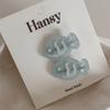 One-Pair Package Girl Heart Cute Floral Cosmetic Clip Polka Dot Duckbill Clip Seamless Barrettes Bang Clip Accessories