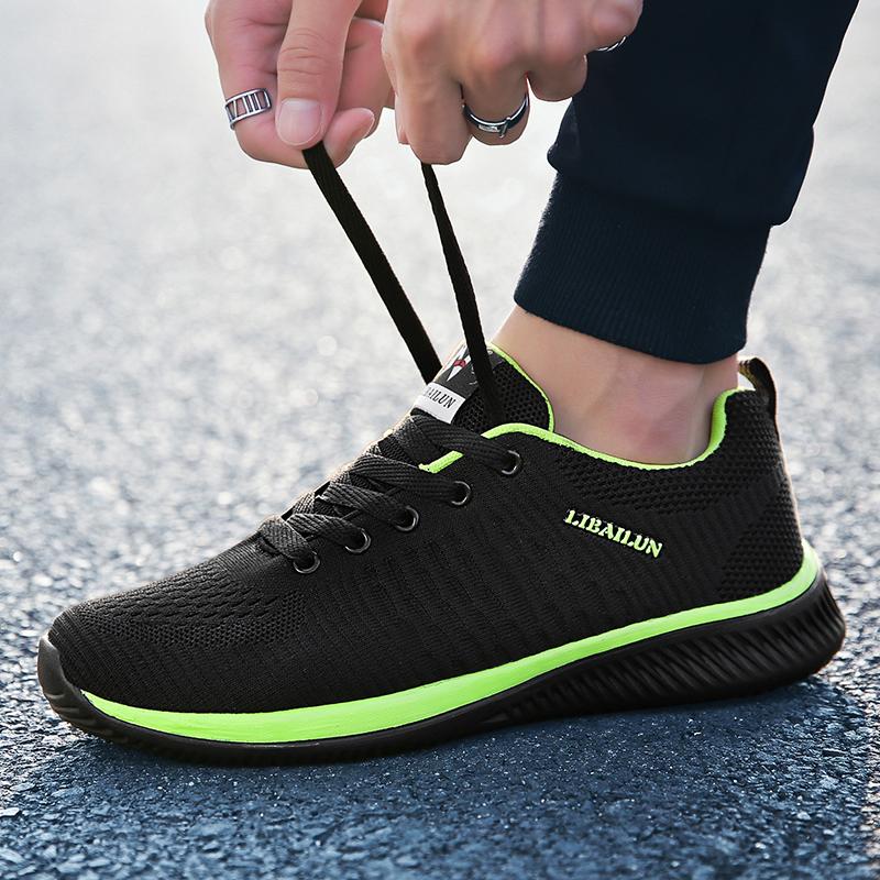 Размер 48. Мужские легкие кроссовки. Кроссовки для бега в тренажерном зале. Спортивная повседневная обувь с дышащей сеткой.