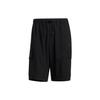 Originals Trefoil X Charr Morita Co-Branded Logo Print Straight Loose Shorts Unisex Bottoms Black HR3466