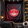 Wall Hanging Tapestry Aberdeen FC Print Cloth for Living Room Bedroom Home Decor