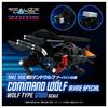 REALIZE MODEL Realize Model ZOIDS Command Wolf Irvine Specification Plastic Kit T-SPARK RMZ-008 Pre-Colored