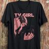 Футболка Tv Girl, Футболка с альбомом French Exit, Милая футболка инди-группы, Подарки для нее, Футболка Lovers Rock, Футболка группы Tv Girl