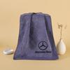 NFQ1   Suede Microfiber Car Wash Towel Drying Cloth Cleaning Towels For MERCEDES BENZ W211 W204 W210 W203 CLA GLA Interior Accessories
