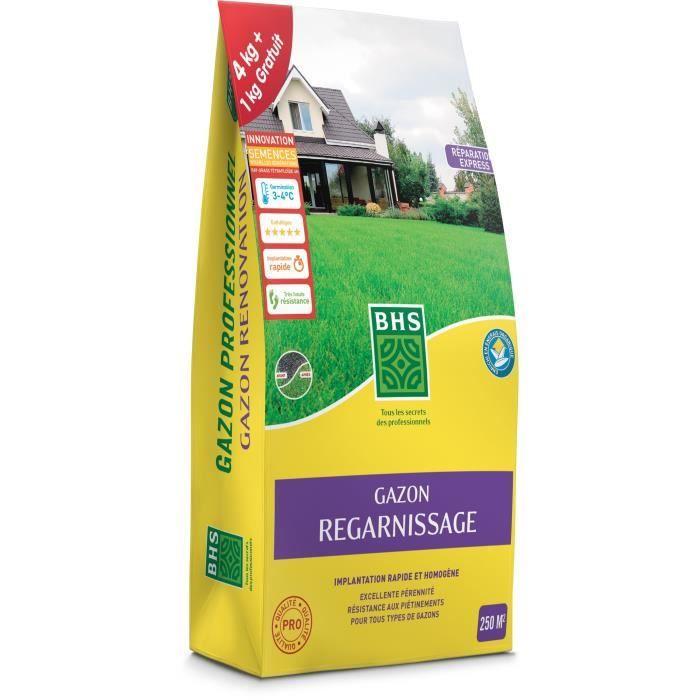 Semence de Gazon - BHS - Gazon Regarnissage 5kg