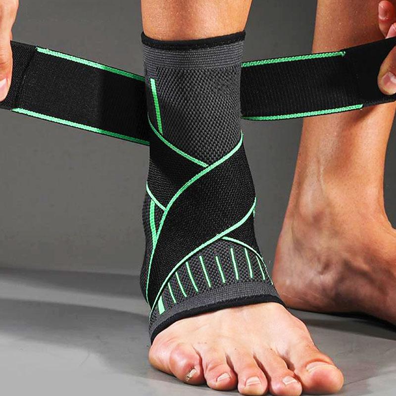 Модернизированный защитный бандаж для поддержки лодыжки Футбол Баскетбольный бандаж для защиты лодыжки