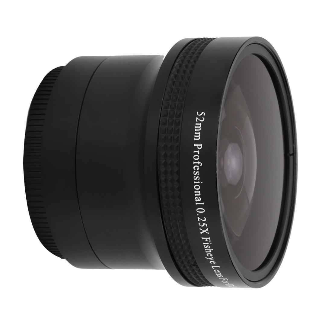 52MM 0.25x Super Macro Camera Fisheye Lens Thread Lens for CanonNikon DSLR SLR Camera