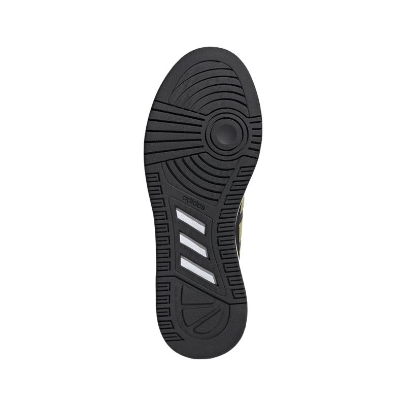 adidas Lite Baller Удобные Нескользящие Прочные Низкие Кеды для Скейтборда Унисекс Кроссовки Черные Золотые JR5235