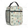 Theme of France Symbols Insulated Lunch Bag Picnic Landmarks Eiffel Tower Food Box New Arrival Cooler Thermal Lunch Box