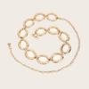 Light Luxury Retro Waist Chain Women'S Niche Texture Retro Metal Belt Chain Accessories Retro