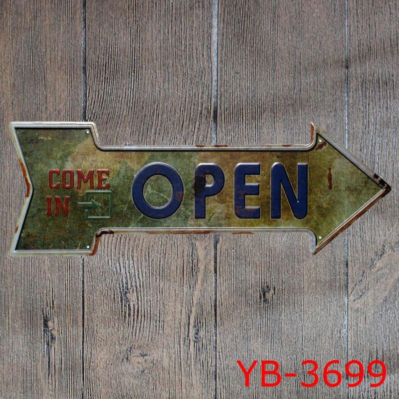 Arrow ,Special -Shaped Tin Painting ,Tin Sign ,Retro Home Explosives ,Theme Restaurant ,Bar Decoration