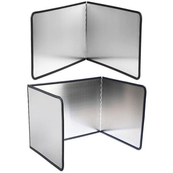 Брызговик Эффективный Складной Многоцелевой Антикоррозийный Легкоочищаемый протектор Портативный брызговик масла из нержавеющей стали Аксессуар для столовой