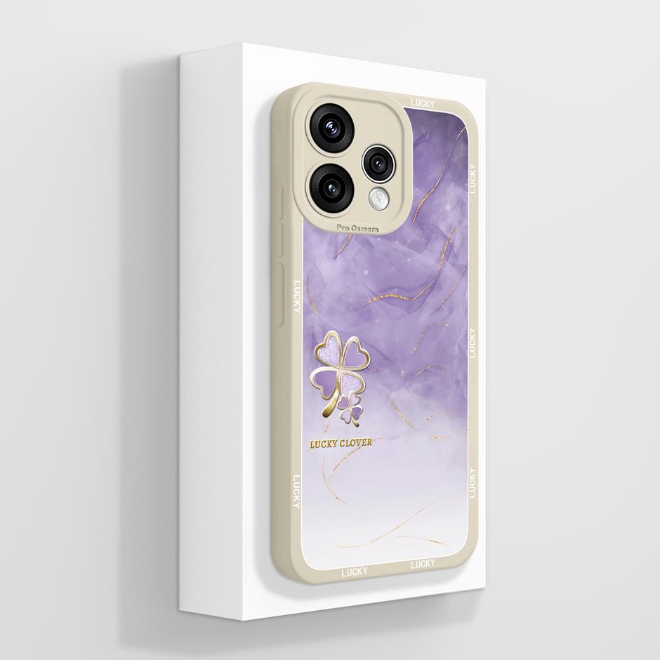 Чехлы Для OPPO Reno 15F 15 Pro Max Мультяшная Девушка-Кошка Ударопрочный Простой Защитный Корпус Для Камеры Для Reno15F Reno15ProMax Capa