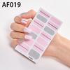 Women Hot Nail Sticker Plastic Sticker Nail Sticker Decals Art Casual Fashion Elegant Randomly