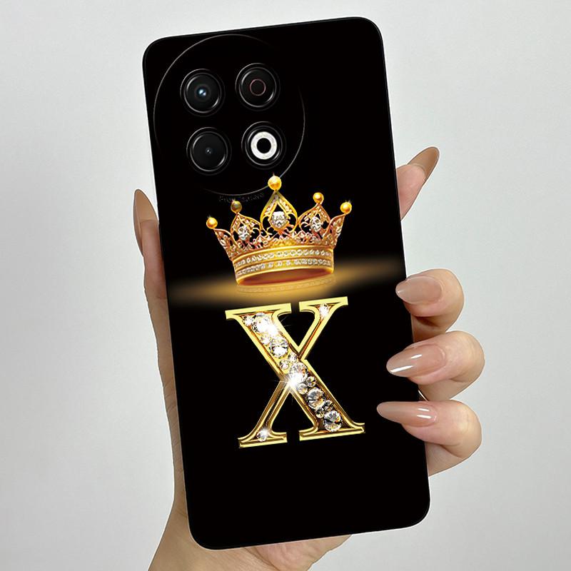 Для Tecno Spark 30 Pro 4G KL7 Чехол Буквы Короны Защита Камеры Ударопрочный Чехол Защита от Отпечатков Пальцев Для tecno spark30 pro Coque