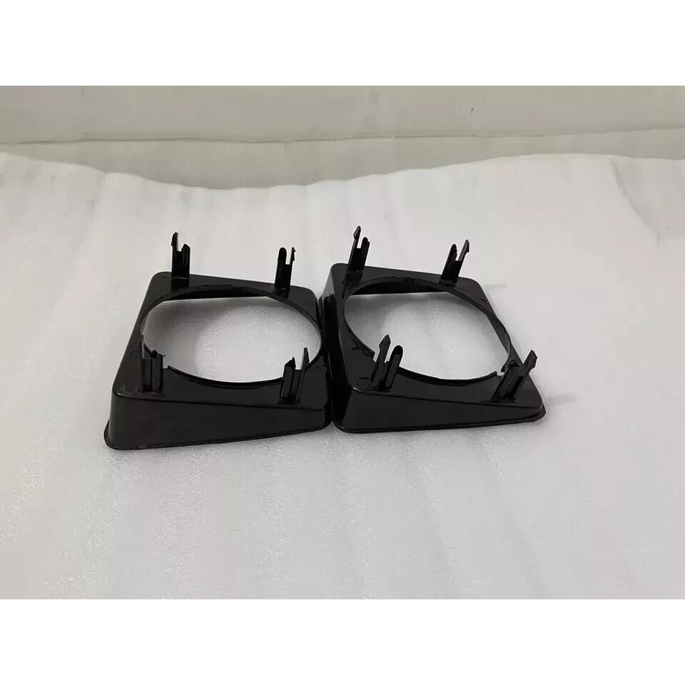 Suzuki Samurai Jimny Sierra SJ410 Headlamp Headlight Bezel Set Black |Fit