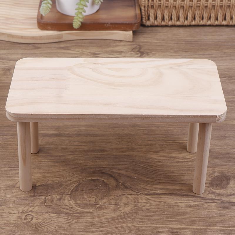 Hamster Play Wooden Platform Small Pet Playing Stand Putting Food Bowl Water Table Cage Accessory Hamster Climbing Supplies