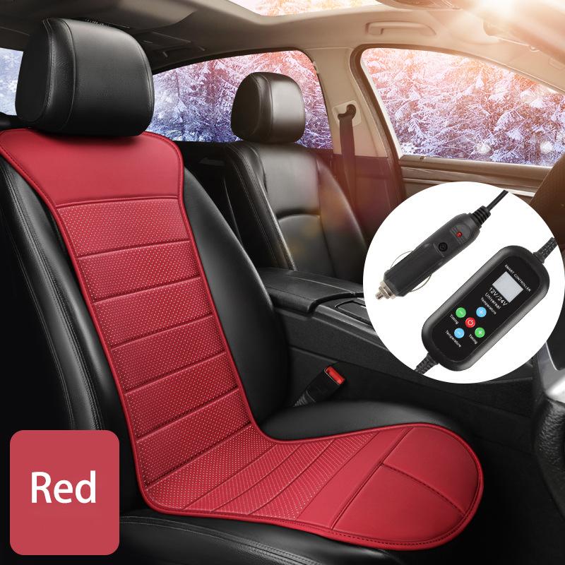 12 В-24 В Подогреваемый Чехол для автомобильного сиденья Противоскользящий Теплый Зимний Чехол для автомобильного сиденья Универсальный Подогреватель для автомобильного сиденья Аксессуары для интерьера