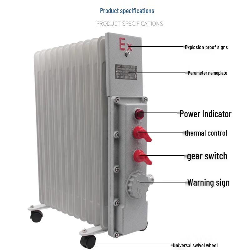 Взрывозащищенный электрический масляный нагреватель Zhongmu