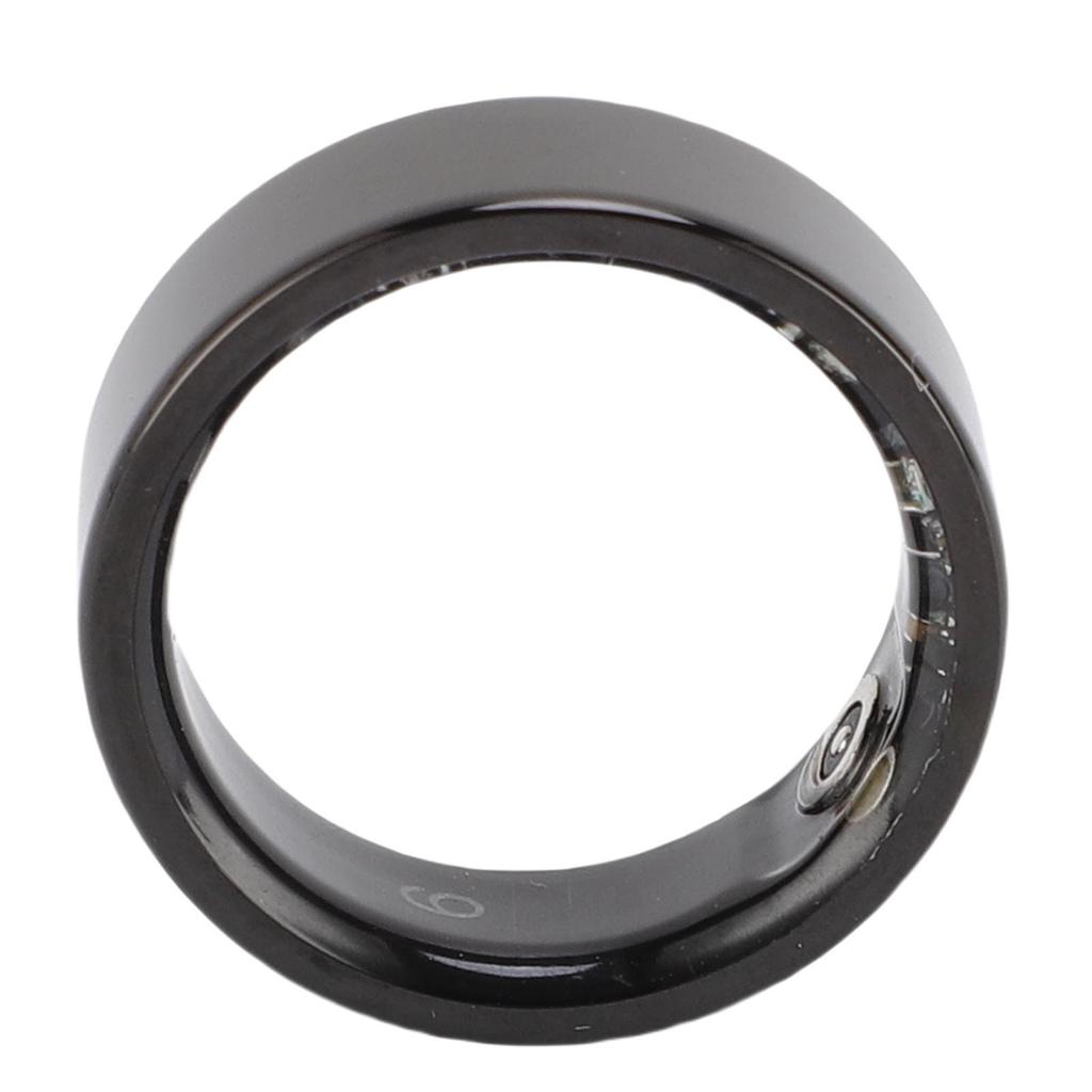 Умное кольцо здоровья для женщин и мужчин, фитнес-трекер, подсчет шагов, запись сна и спорта, водонепроницаемость IP68, KR3, черный, размер