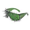 1Pieces Novelty Punk Glasses Rock Large Shield Spike Fashion Weird Club Sunglasses Mountaineering Glasses