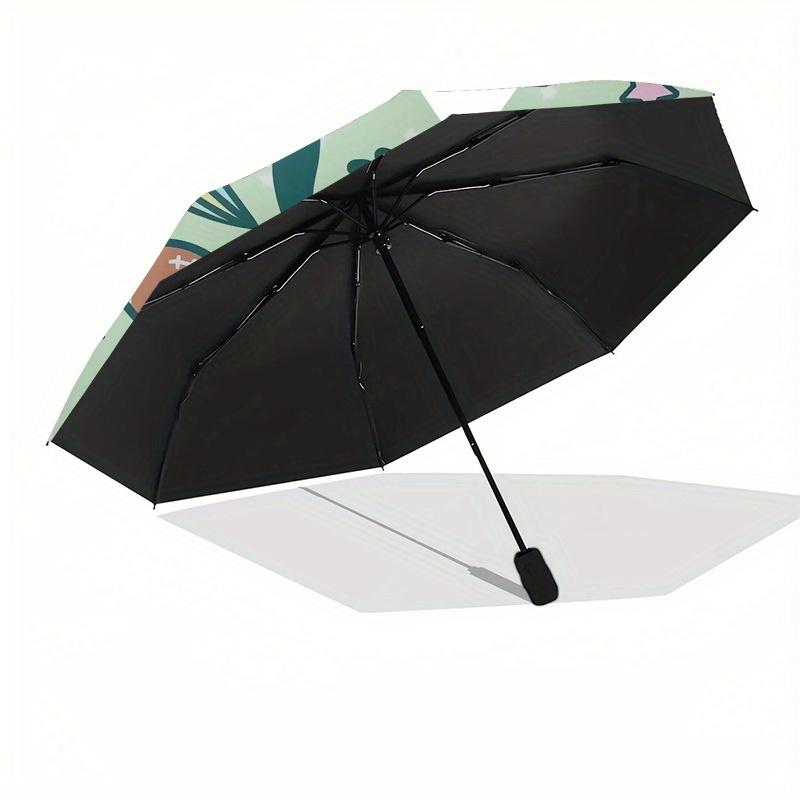 1pc Cute Sports Friends Umbrella with Plastic Handle,Suitable for All Seasons Home Travel Outdoor UmbrellaSanlio344